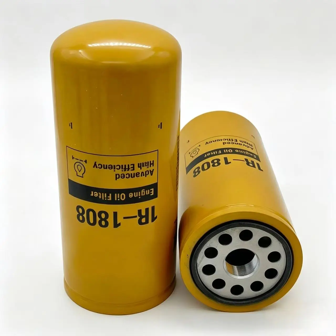 Oil Filter 1R‑1808 Compatible For Caterpillar Excavator Heavy Duty Engine Replacement Spare Parts