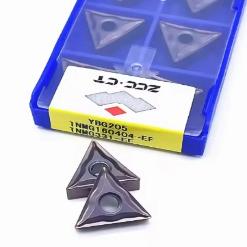 

TNMG160404, TNMG160408, TNMG220404, TNMG220408-EF, YBG205 CNC lathe turning inserts, cemented carbide cutting inserts, wear-resi