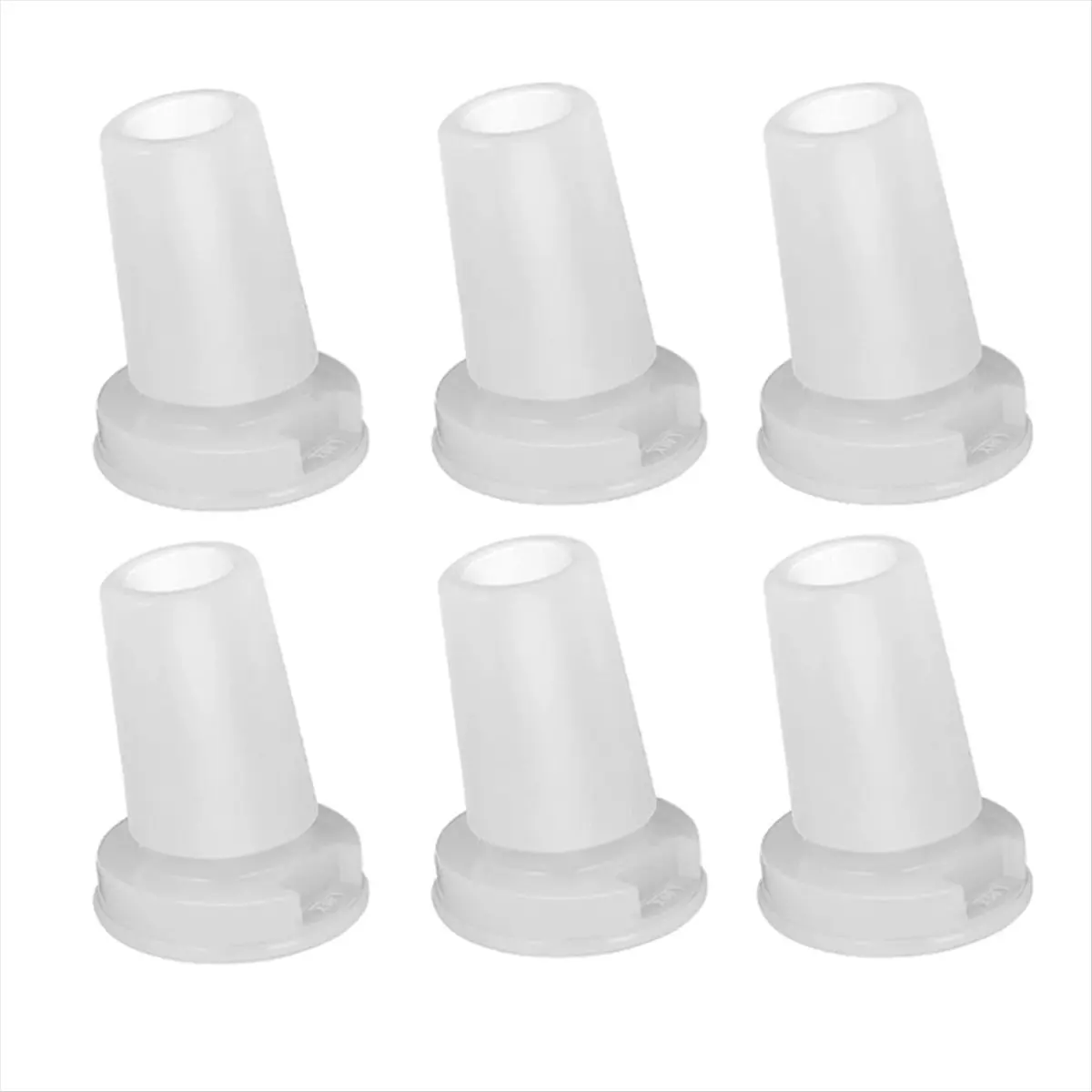 A75K 6Pack Water Bottle Mouthpiece Replacement for Water Bottle, Silicone Water Bottle Bite Valve Replacement Parts