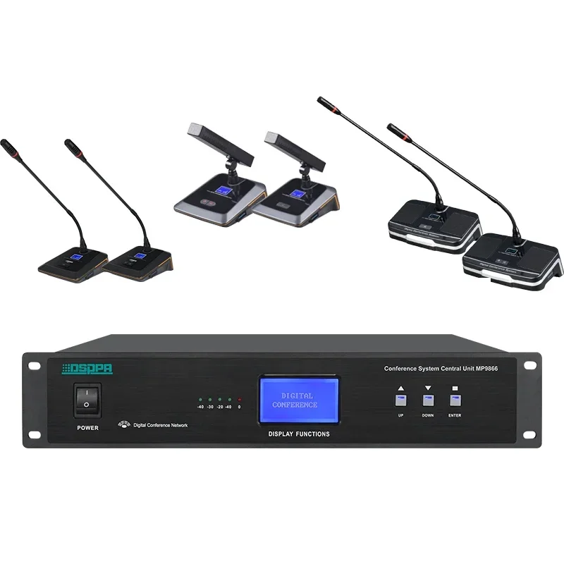 

2025/Professional Conference Equipment Digital Meeting Chairman Mic meeting room audio wireless conference system