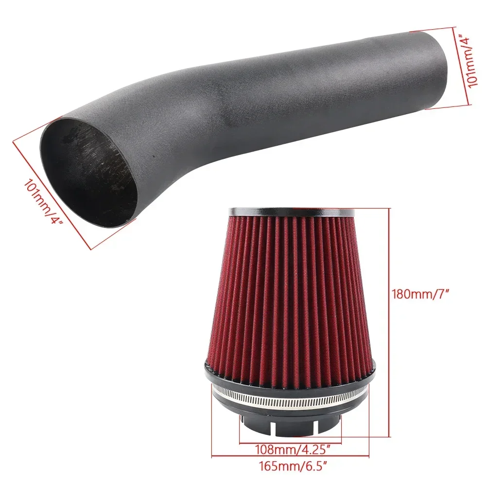 LS Swap Cold Air Intake Pipe Filter Kit 4