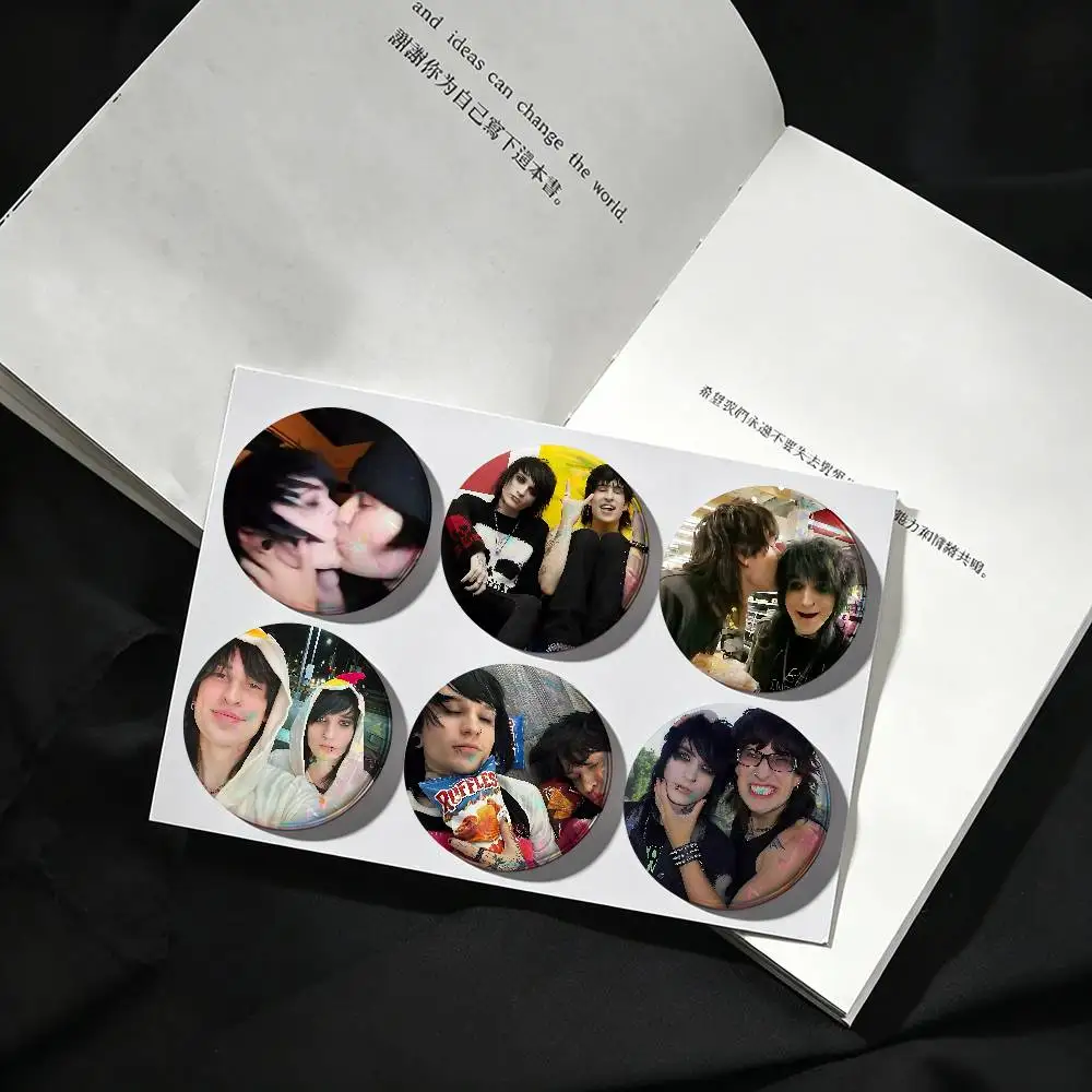 H-Jake Webber Johnnie G-Guilbert Badge Pins For Friend, Backpack, Clothing, Collectible Accessories, Jewelry Gift