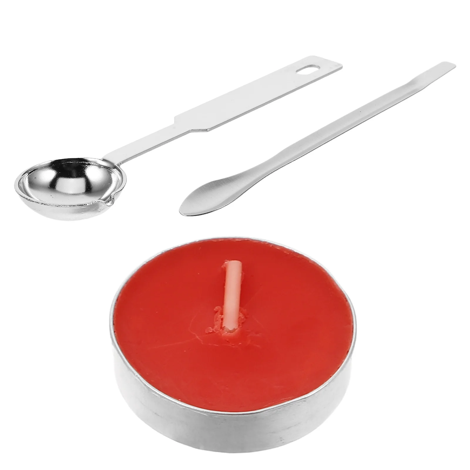 

1 Set Wax Seal Spoon Pigment Stirring Rod Skincare Tools Lipstick Spatula Facial Scooper Mini Makeup Spatulas Repair Kit