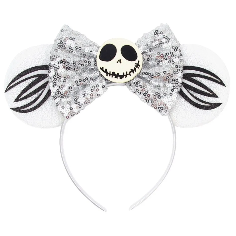 Kinder beliebte Halloween Fledermaus Haarband Mädchen Geburtstag Maus Ohr Haarband Kinder Weihnachten glitzernde Haarring Teenager Cosplay