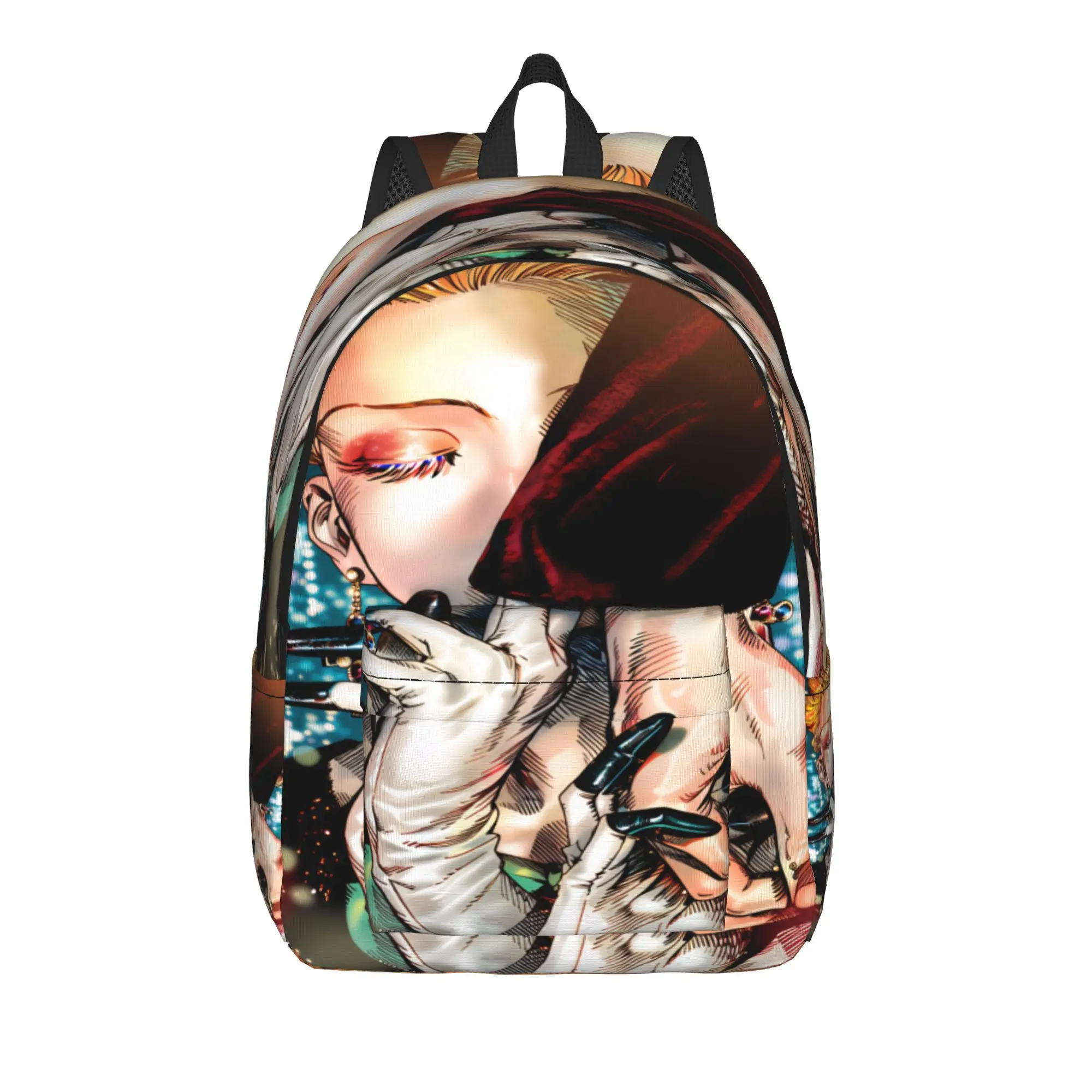Veil Emma & Aleksander  Backpack  Elegant Backpacks Men Travel Print High School Bags Designer Rucksack