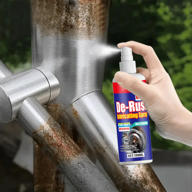 Rust Remover Spray - 100ml Extreme Rust Stain & Dirt Cleaner for Smooth, Reliable Performance on Car Wheels & Metal Surfaces -