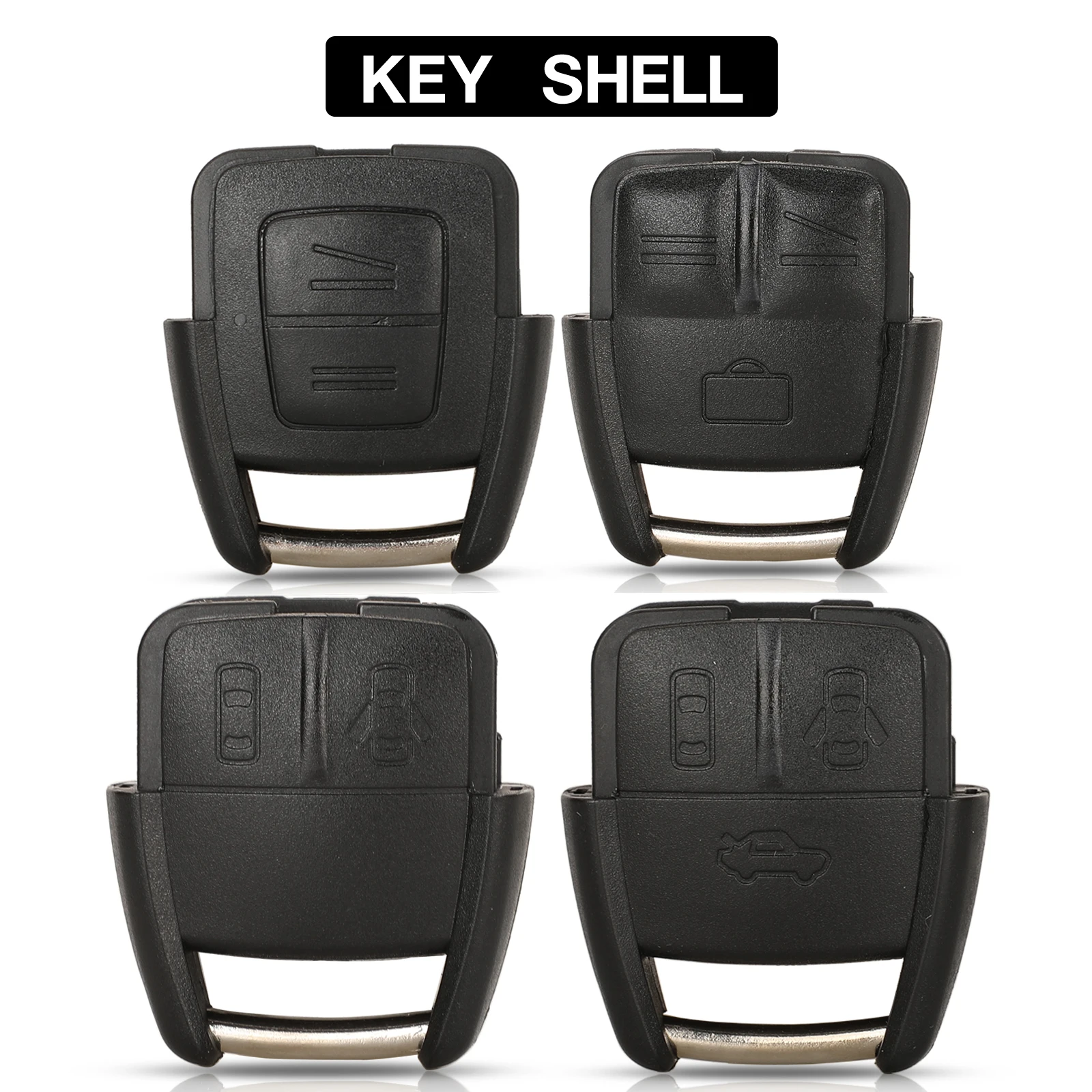 

Jingyuqin 2/3 BTN чехол для дистанционного ключа автомобиля для OPEL VAUXHALL Vectra Zafira Omega Astra Chevrolet Viva BRASIL ASTRA VECTRA
