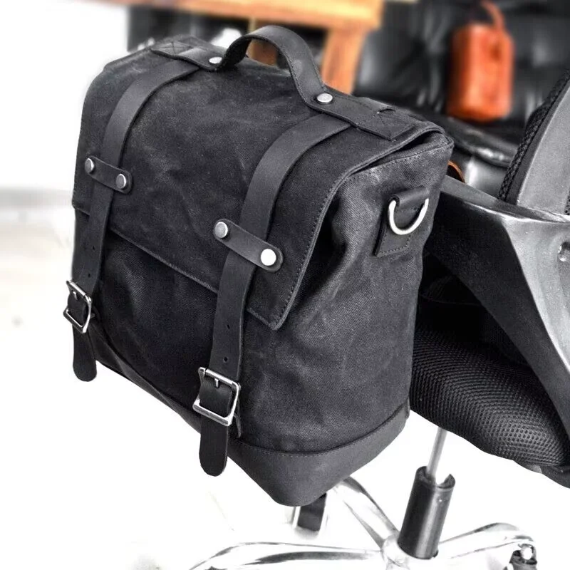 Motorcycle Side Bag For BMW R1250GS R1200GS F850GS F750GS LC ADV Adventure Vintage Men\'s Bag Anti-splash Shoulder Bag
