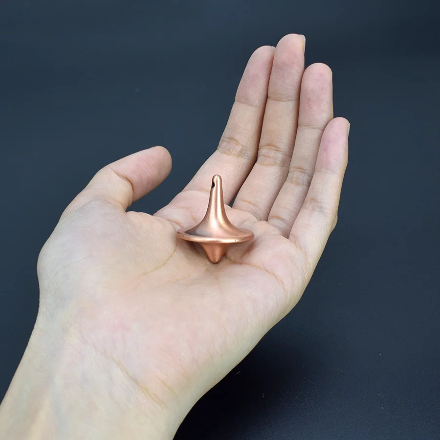 Funny Mini Magic Metal Gyro Gift 2020 New Creative Toy Spinning Top Inception For Exquisite Collection Decor Birthday 28MM