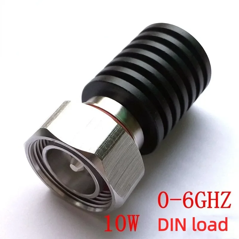 10W DIN Male Coaxial Dummy Load DC-6GHz 50 Ohm Female