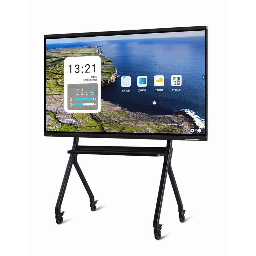 

55/65/75/86/98-дюймовый сенсорный LCD-экран с поддержкой мультитача, электронная интерактивная цифровая смарт-доска для конференц-залов