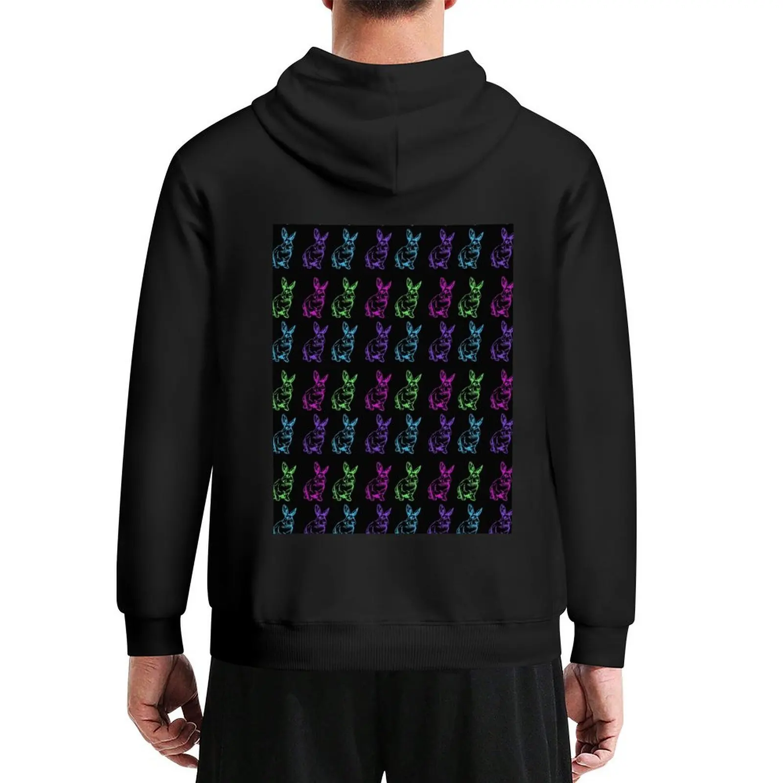Curious in Stereo Hoodie graphic t shirts men men's sweat-shirt set men's clothes male clothes new hooded tee