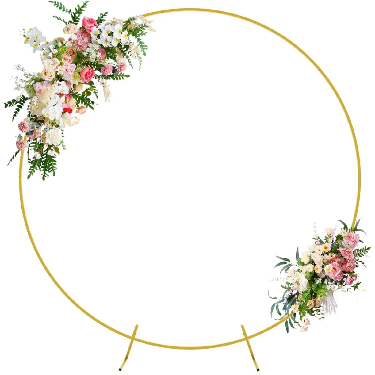 

Wrought iron round arch wedding props balloon arch bracket wedding