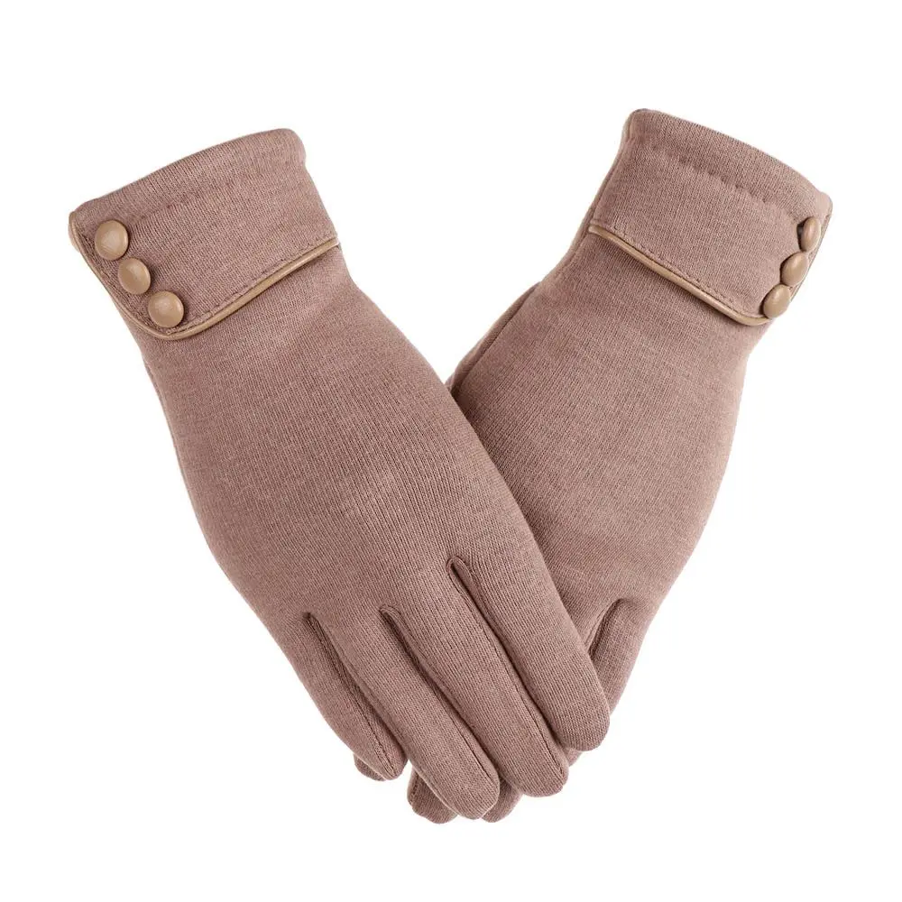 AliExpress Women Windproof Winter Warm Skiing Gloves Touch Screen Gloves Driving Mittens Plus Velvet