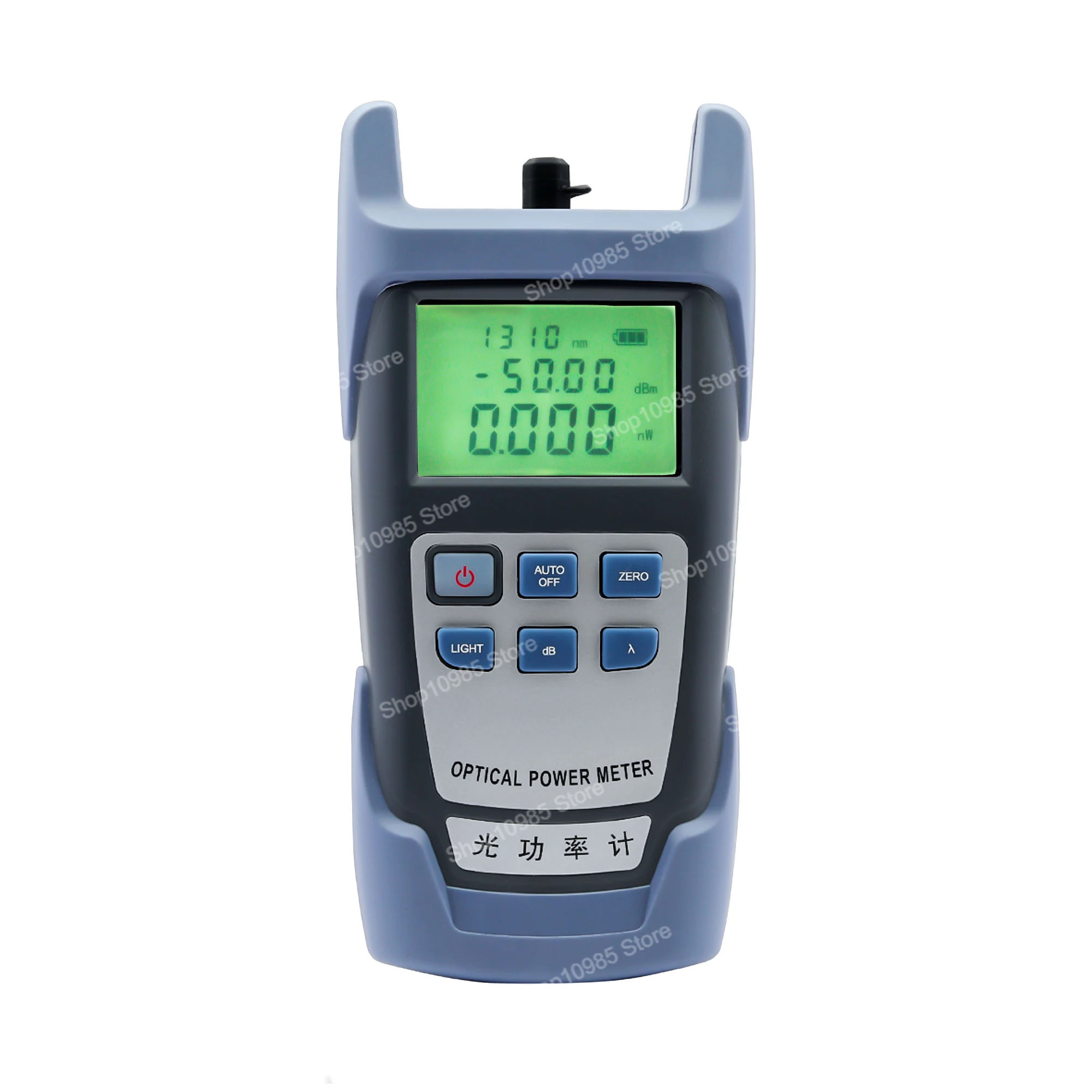 Optical fiber optic power meter high-precision light attenuation detector ST/FC/SC interface receiving test instrument -50~ + 26