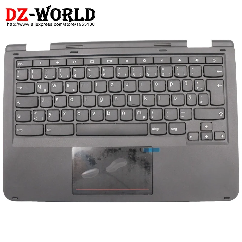 

Для Lenovo Thinkpad 11e 4-го поколения Chromebook: верхний корпус клавиатуры с подставкой для рук, черный, 01HY431