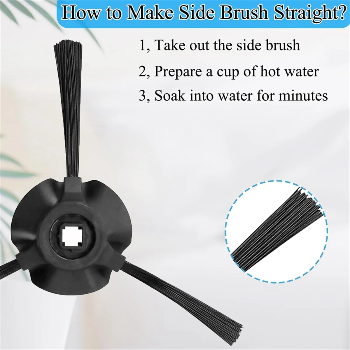For Shark RV2310AE Matrix Robot Vacuum Cleaner Accessories Kit, Main Side Brush Hepa Filters Foam Filters Cleaning Brush