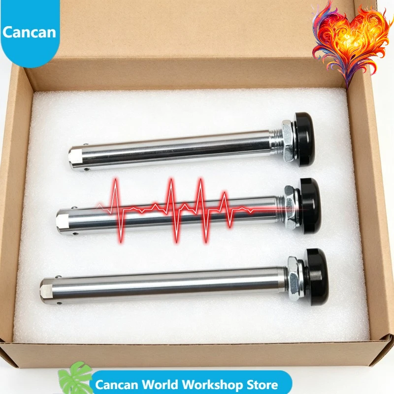 Quick-release rear wheel axle for sports wheelchairs - heavy-duty replacement parts