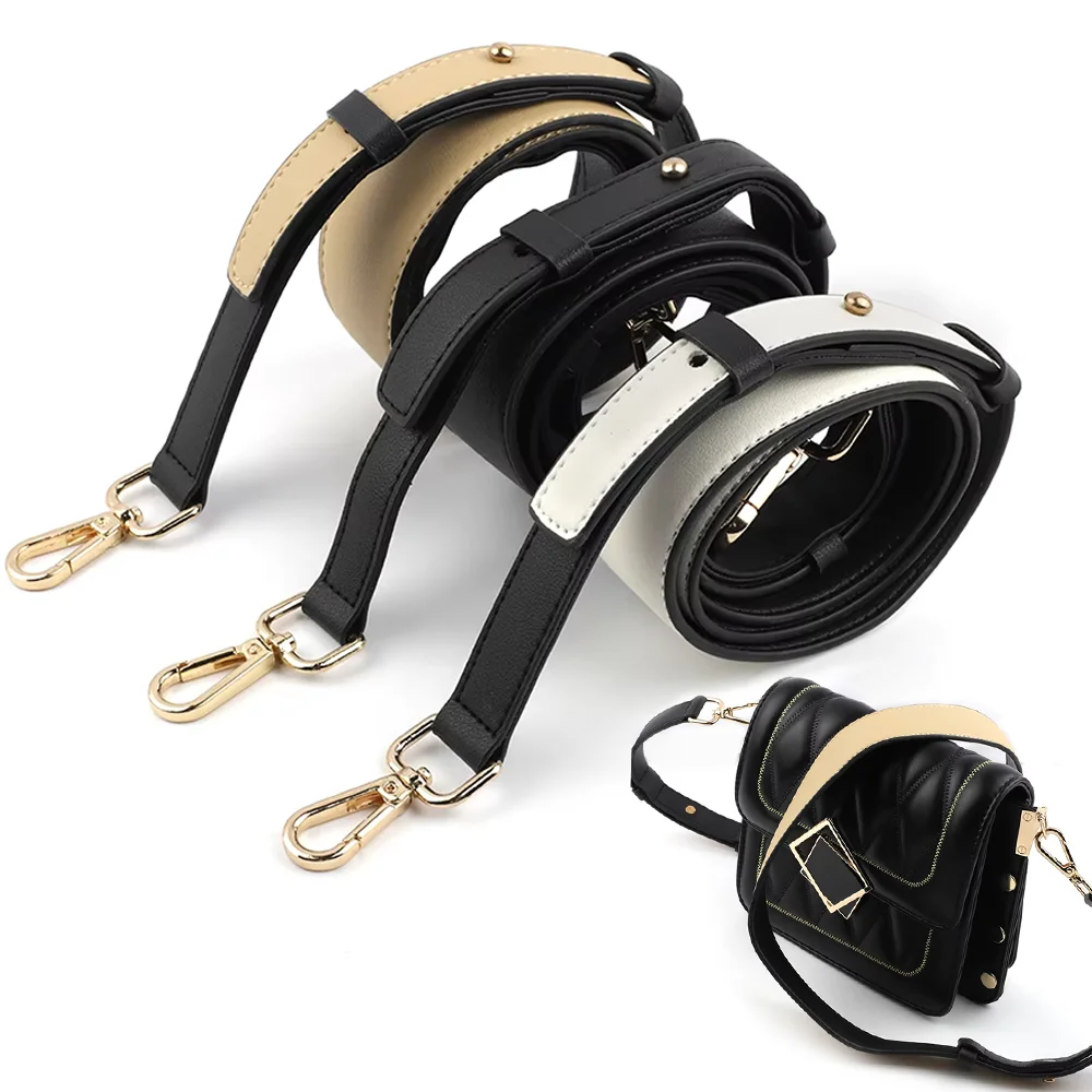 

Adjustable Leather Bags Strap Replacement Crossbody Shoulder Bag Strap Handbag for Women Purse Handle Belt Accessories 4cm Wide