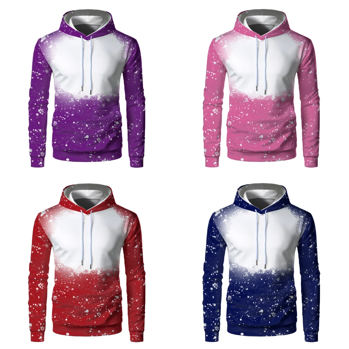 Autumn And Winter Wholesale Sublimation Blank Hoodie Heat Transfer Spot Print For Design Casual Sports Unisex Hoodie