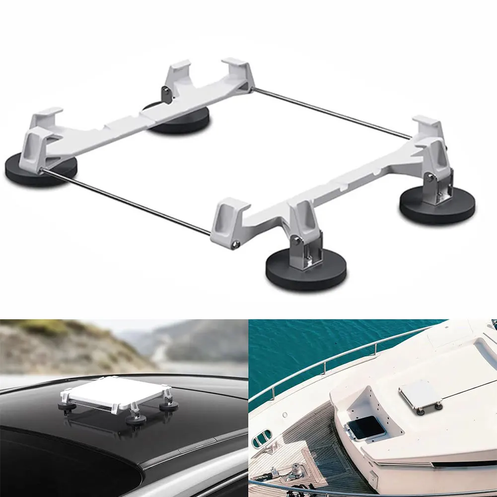 

Автомобильное магнитное крепление на крышу для Starlink для Mini V4, для кемперов, фургонов, лодок, металлическое резиновое магнитное основание, аксессуары для салона автомобиля