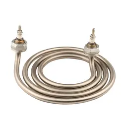 3000W 220V 4 Coil tipo a spirale acqua bollire in acciaio inox 304 tubo di riscaldamento-elemento riscaldante per forno elettrico e caldaia