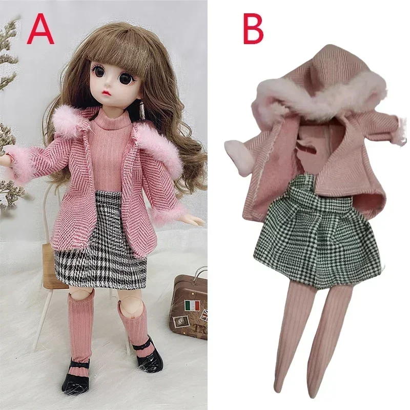 1/6 BJD Doll 30cm Doll Replacement Clothes Doll Accessories Kids Toys for Girls Birthday Christmas Gift