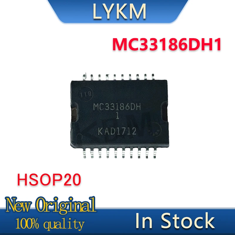 2-10/PCS New Original MC33186DH1 HSOP20 Rayleigh POLO car computer board throttle locate the drive by clicking the idle chip