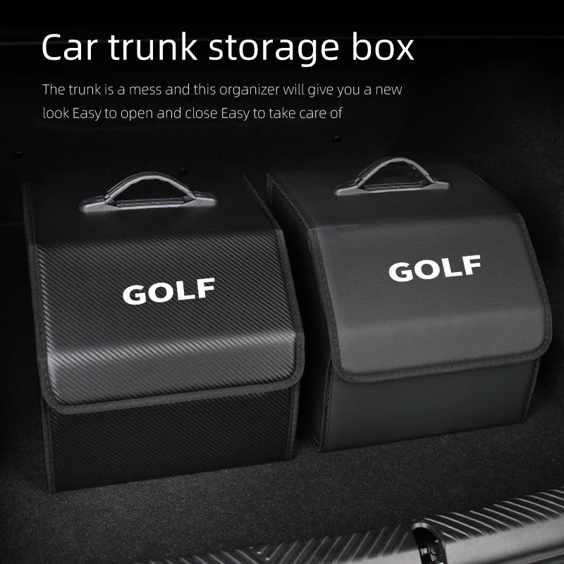 Car Trunk Storage Box Organizer Stowing Tidying Container Bag For Volkswagen VW Golf Polo Tiguan Passat Jetta Scirocco Sagitar