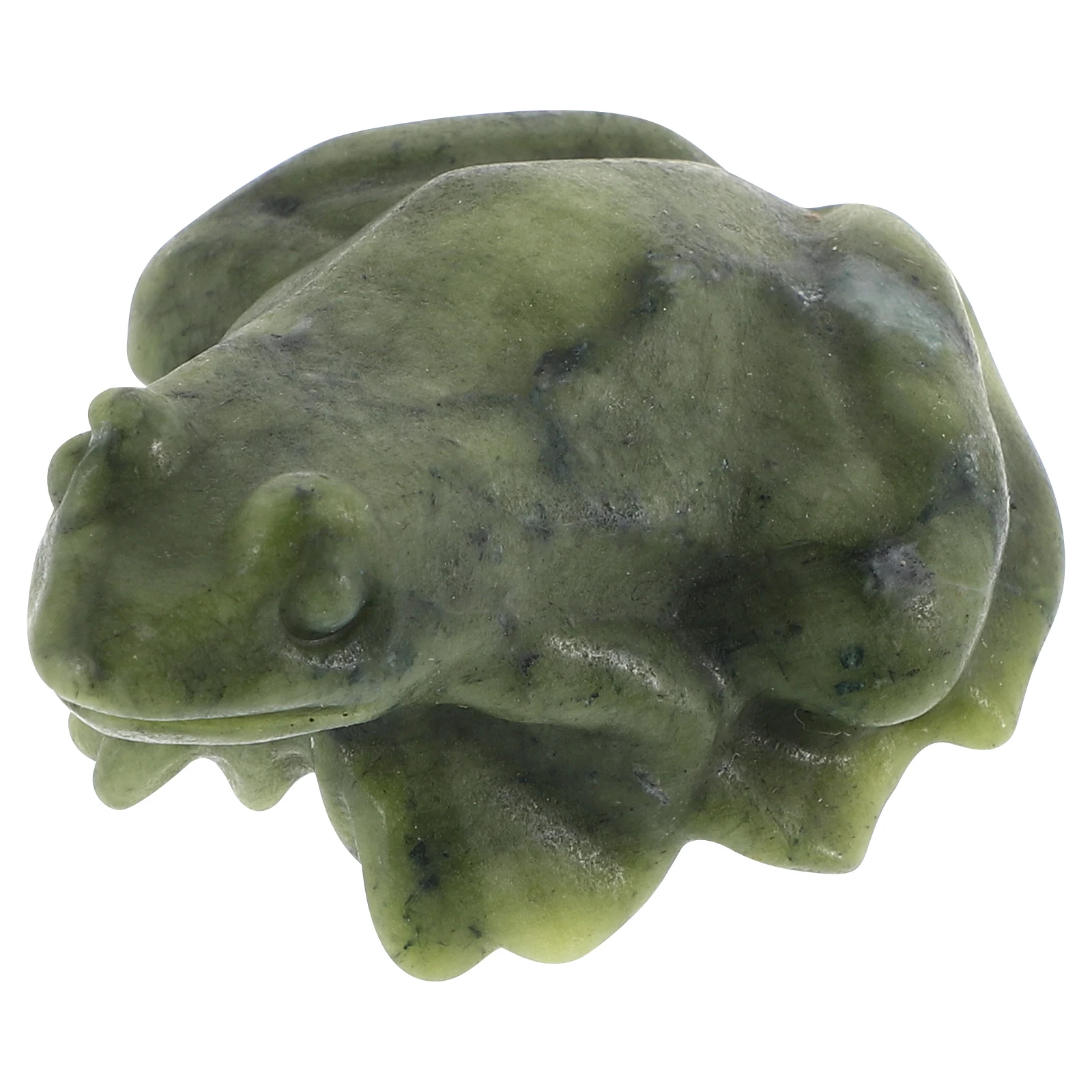 

Crystal Frog Ornament Animal Figurines Carved Decoration Artificial Statue Natural