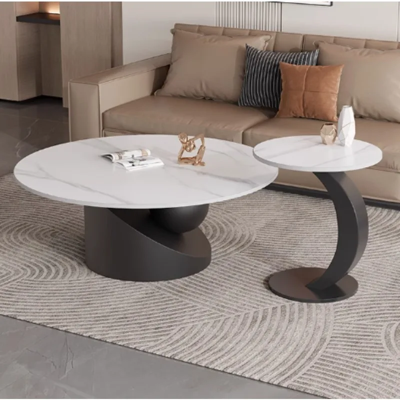 Low Table Small Nordic Furniture Round Lightweight Hall Coffee Wooden Room Desks Side Middle Modern Tables Esstisch Living Night