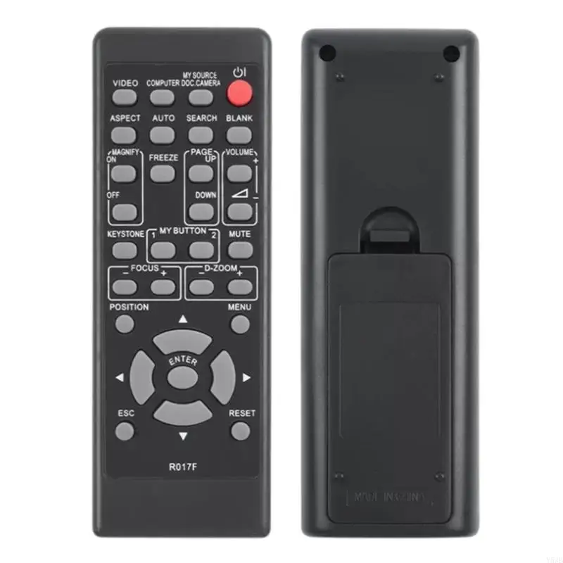 Y5JB ABS Remote Control Replacement Projector Controller for R017F R017H R017F HL02882 R0001 Various Projectors and Others