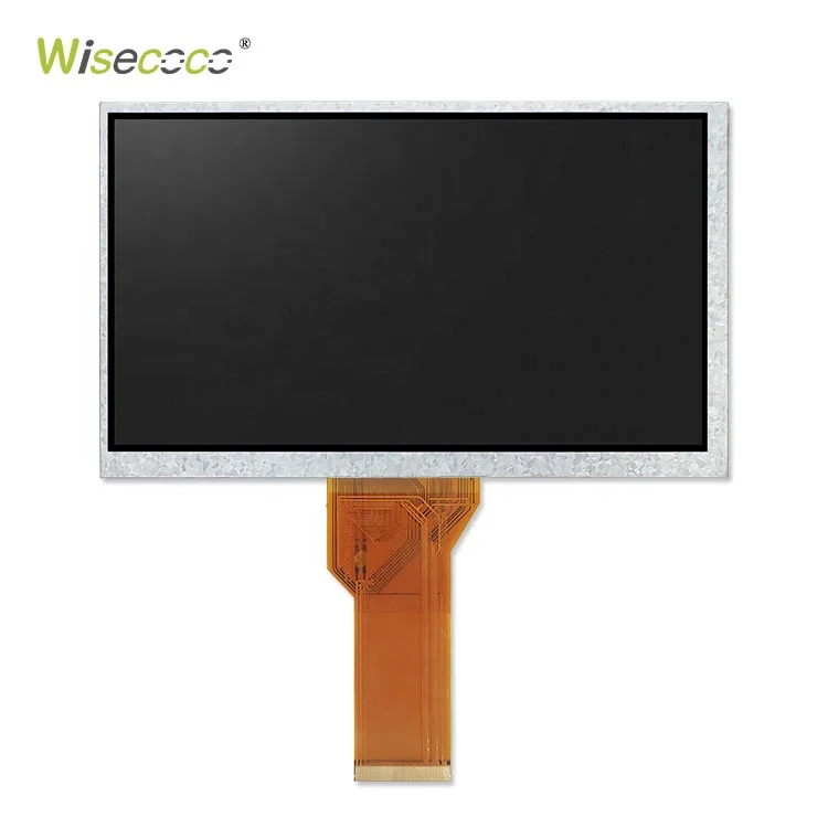 50 Pin Connector LED Display Panels 7 Inch 800*480 TFT LCD Display for Automotive LCD Module