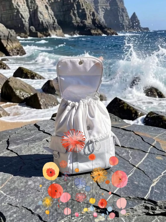 

Универсальный рюкзак для девочек в студенческом стиле, однотонный, легкий, на шнурке, для книг, школьный рюкзак для путешествий