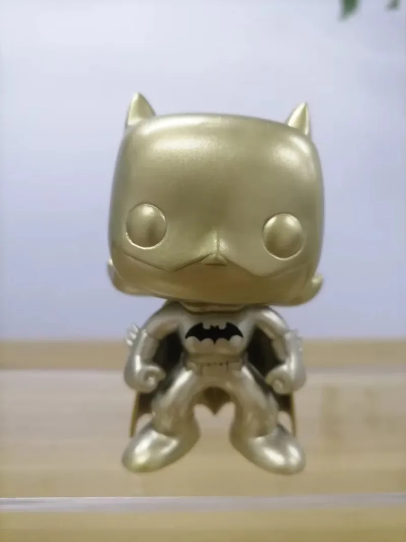 Vinyl Figure Collection DC Comice Film Super Heroes Golden Bat-girl Limited Edition Collection Figurine Ornament Model Toy Gift