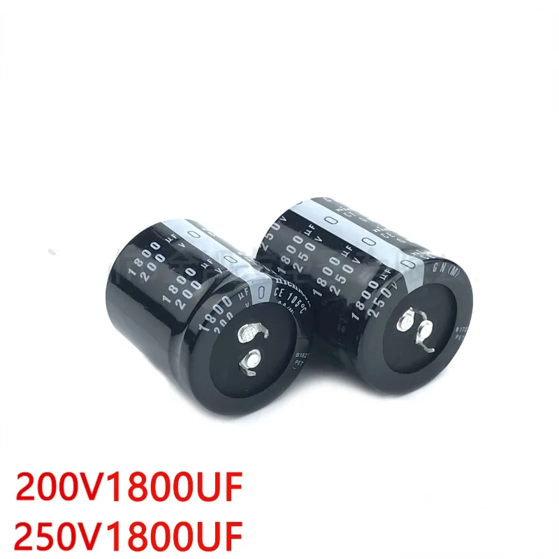 مكثف نيبون نيشيكون ، 200v1800uf ، 250v1800uf ، 30x4 5/50 ، 35x4 0/45/50 ، 1 قطعة