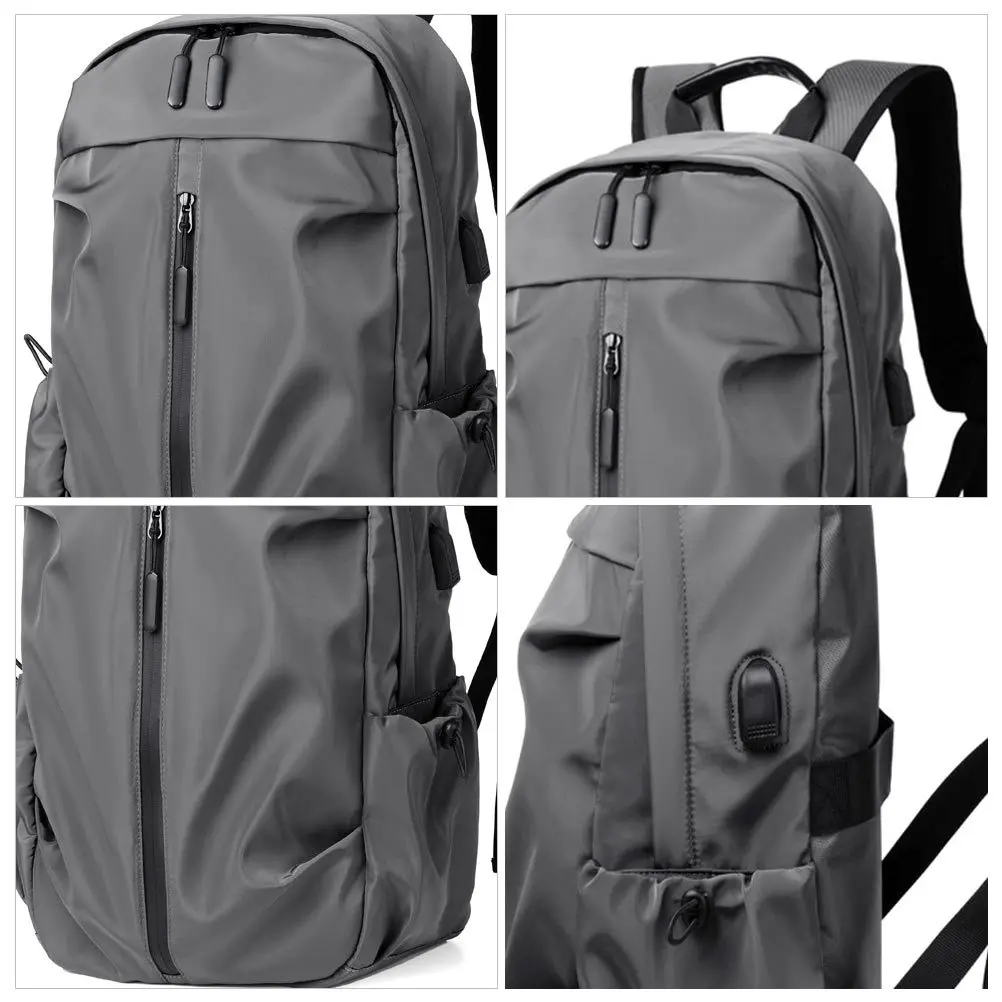 

Мужской рюкзак, 14 дюймов, сумка для ноутбука, легкий повседневный рюкзак для путешествий, для студентов, офисных работников, простая сумка для хранения, 1 шт.