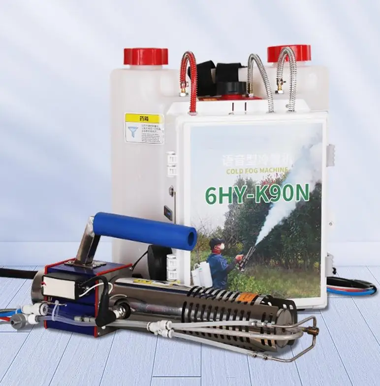 High Quality Portable Electric Rechargeable Mosquito Sterilizer Hot Sales Thermal Hand Fogging Machine Pump Knapsack Sprayer