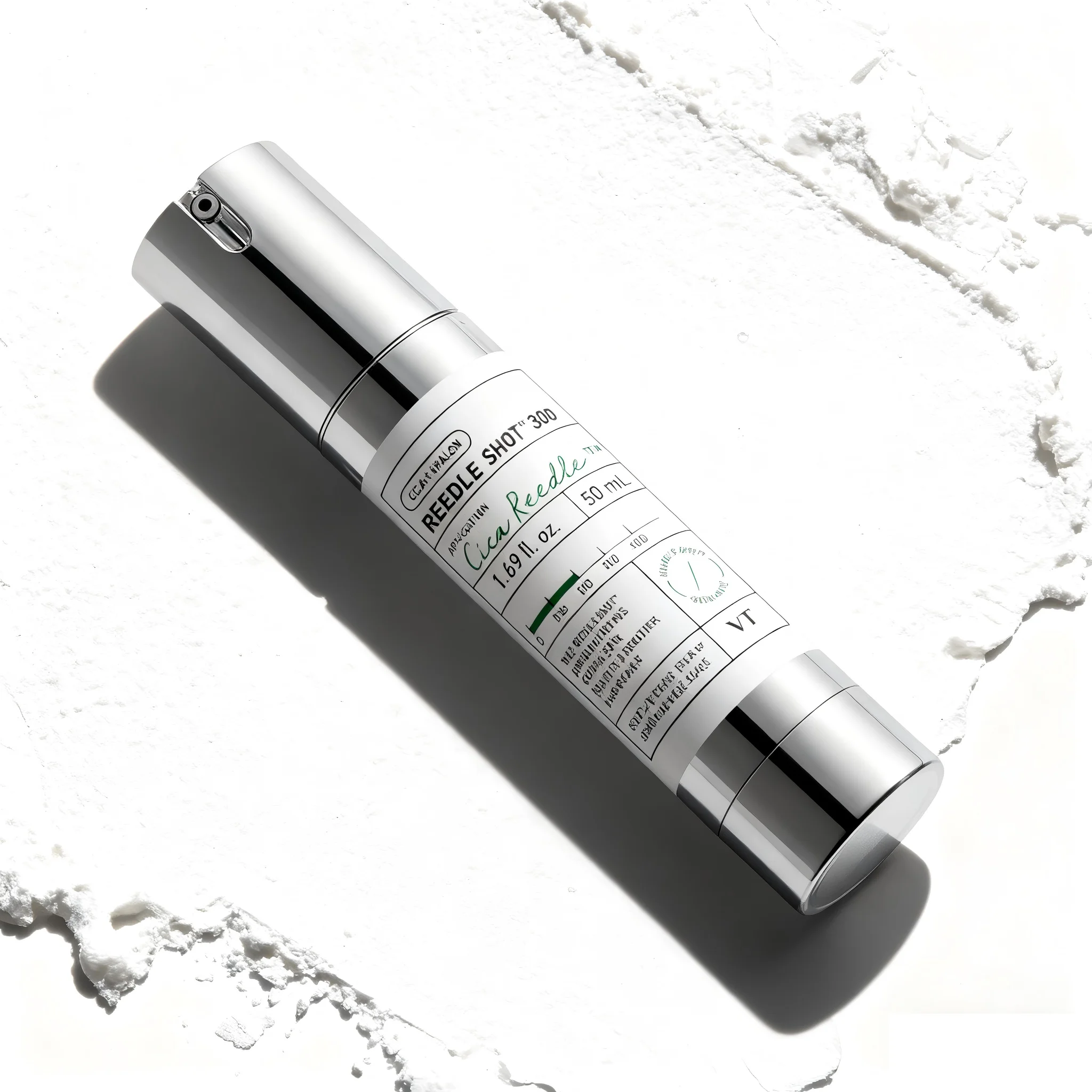VT COSMETICS CICA Reedle Shot 100 Microneedle Serum offers pore-minimizing and exfoliating benefits, improving skin texture