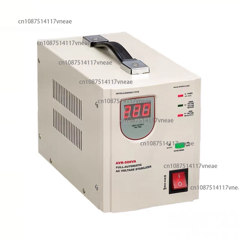 500VA-10KVA Voltage Regulator Automatic Household Ac Voltage Regulator Tv Computer Refrigerator Voltage Regulator 220V