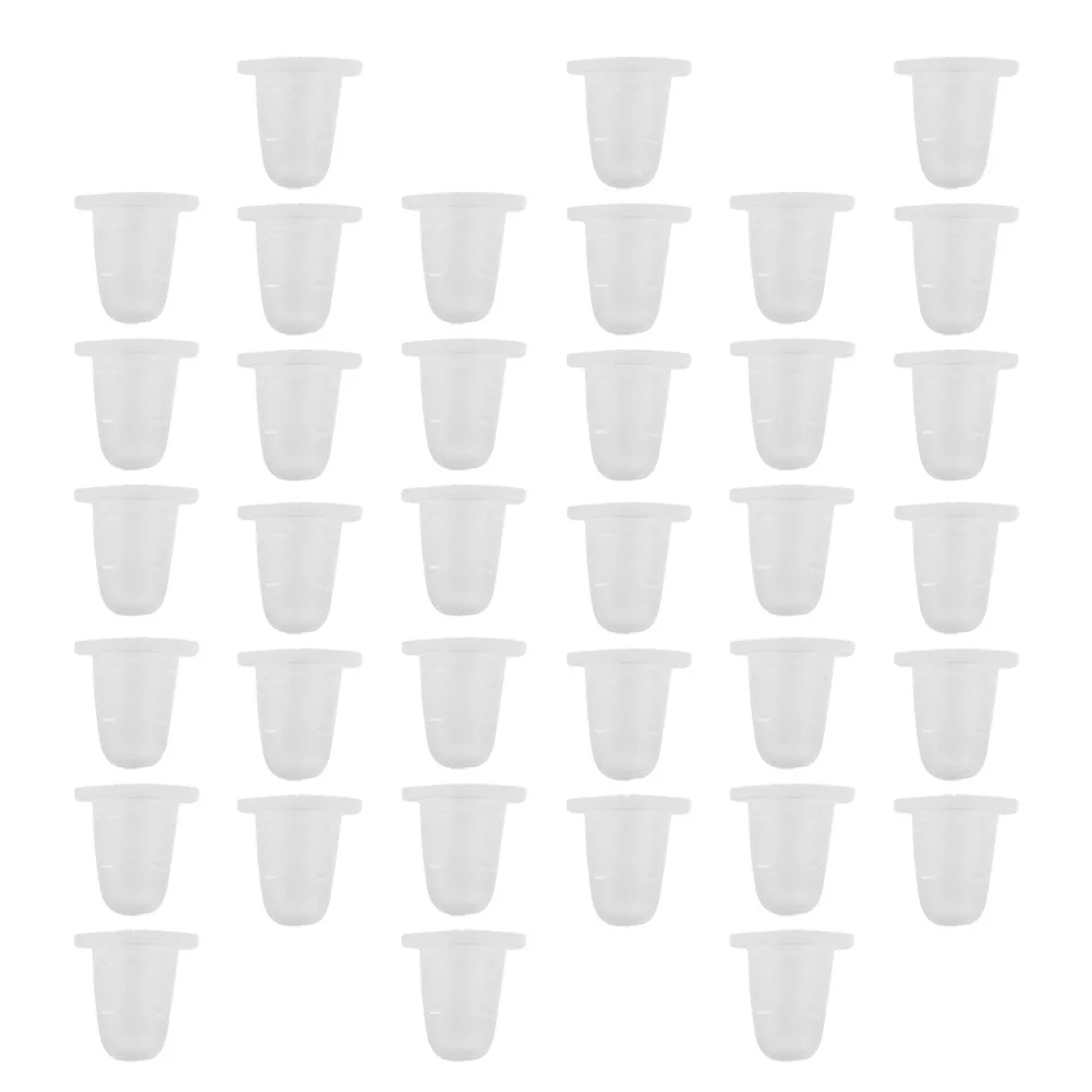

200Pcs Silicone Tattoos Ink Cups Supple Holders Easy Use Personal Safety Tattoos Ink Caps Silicone Pigment Cups