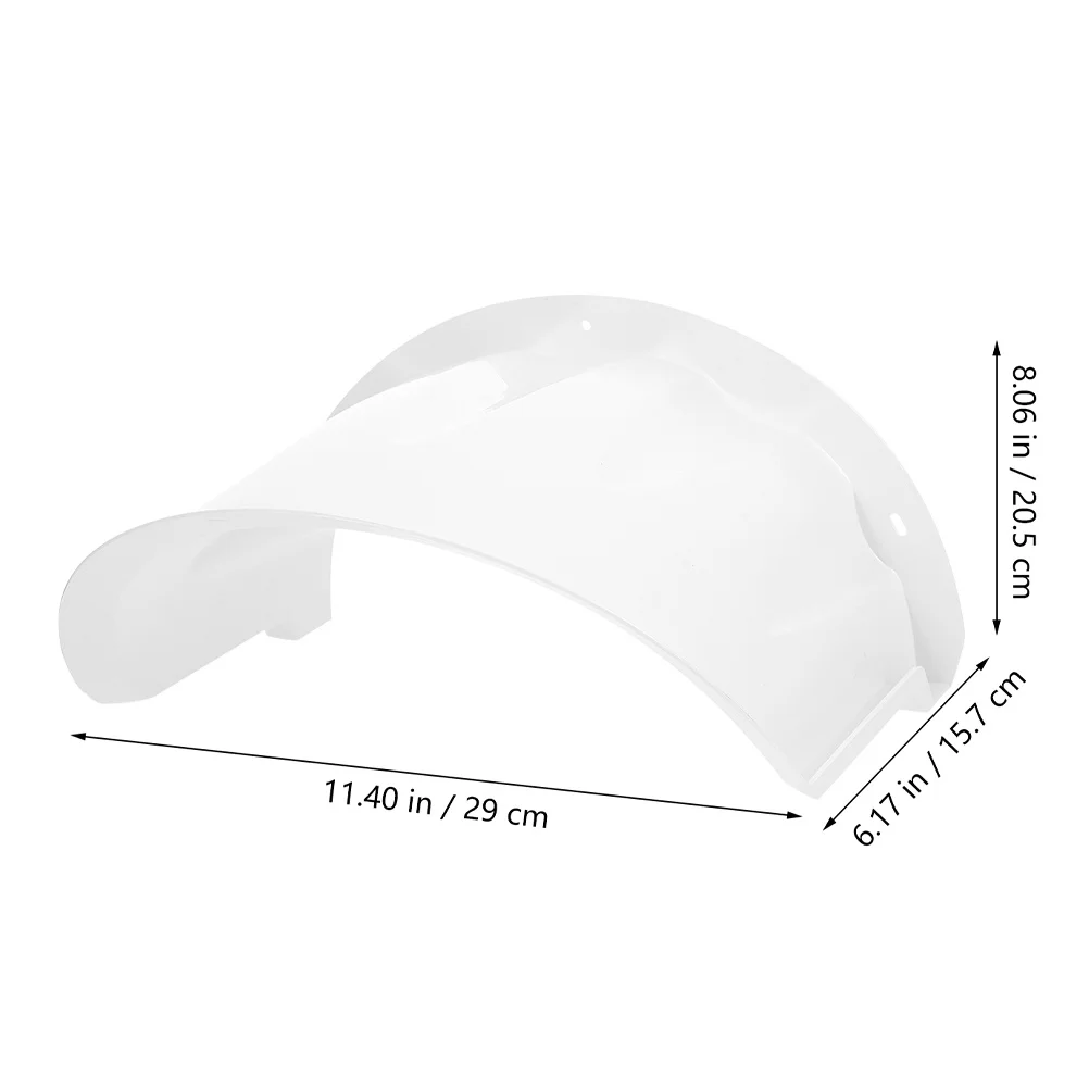 

2 Pcs outside Camera Rain Protection Covers for Cameras Waterproof White Outdoor Security