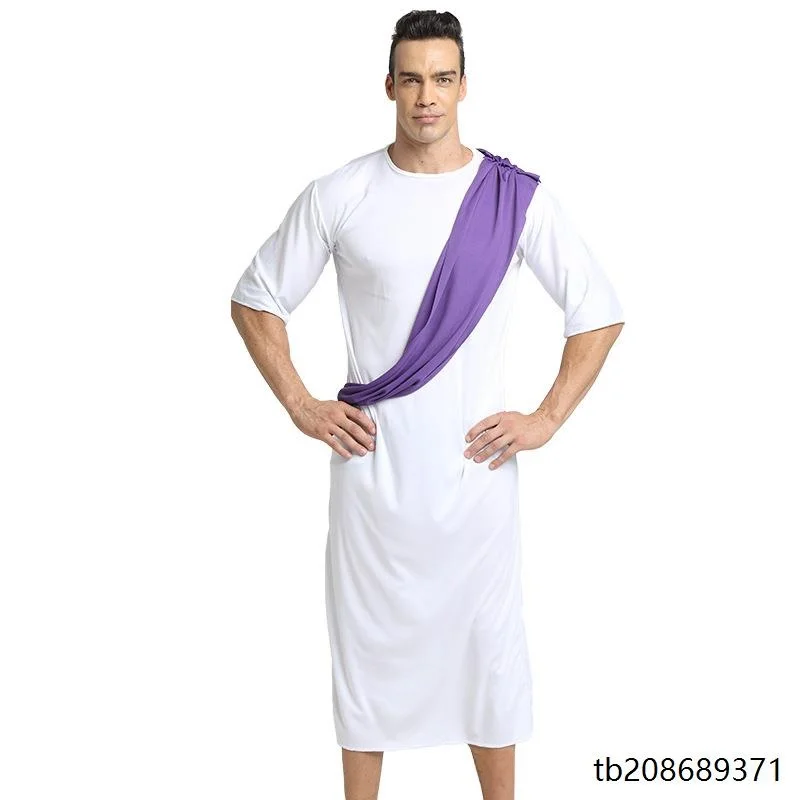 loween Cosplay Ancient Roman Warrior Godd Costume Men's Spartan Soldier Performance Outfit Ladies' Ethnic Stage Clothing