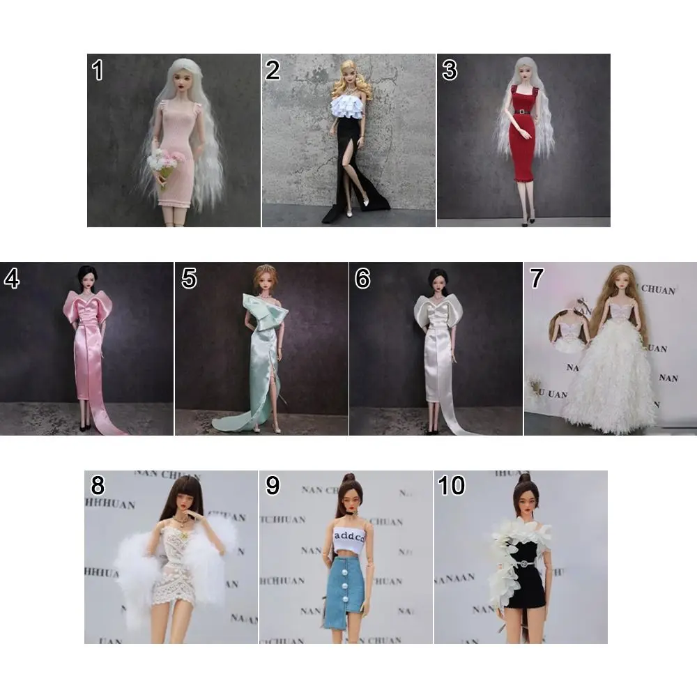 Moda Casual Indossa 1/6 Bambole BJD Vestiti Accessori Abiti da festa Abiti Bambole Cappotto Abiti da principessa