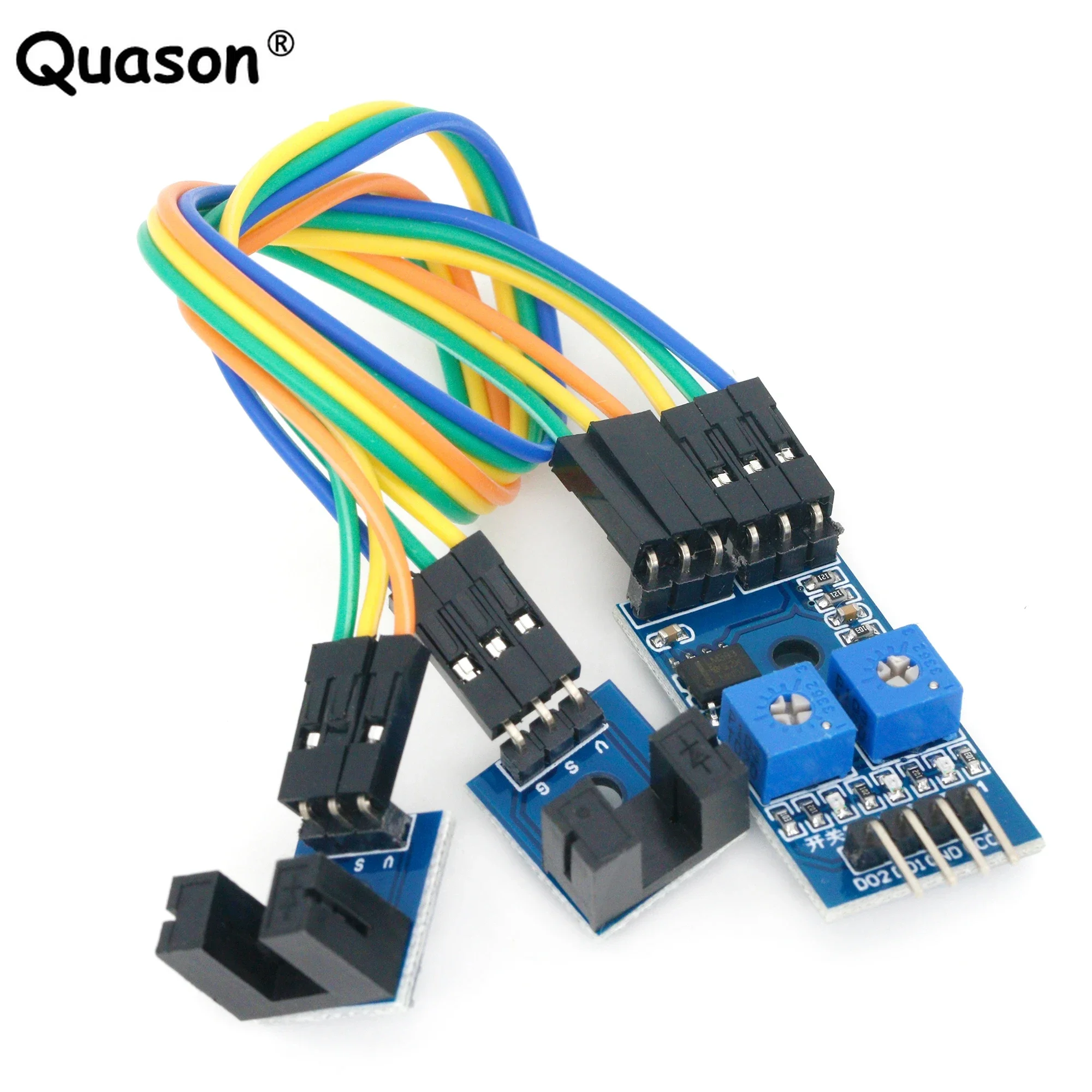2 way two channel Line Track Sensor TCRT5000 Infrared Reflective IR Photoelectric Switch Barrier