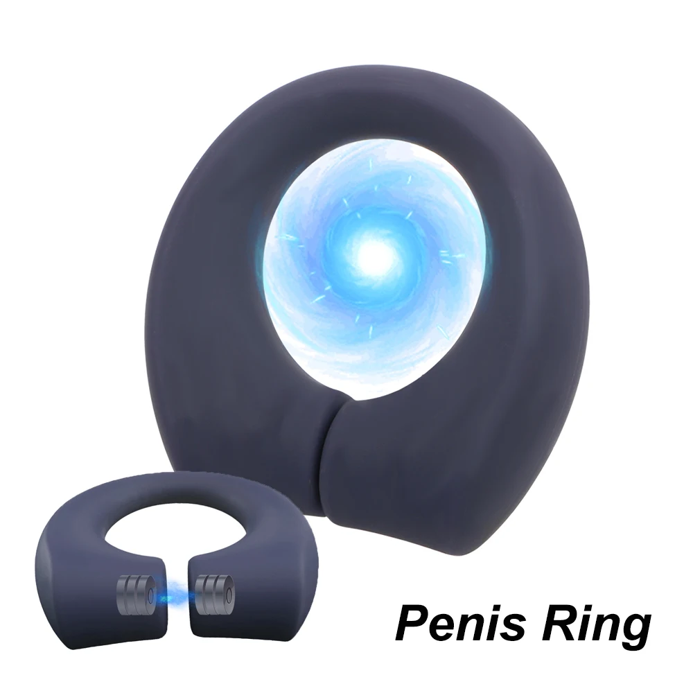 Magnetic Cock Ring Medical Penis Enlarger for Men 18 Chastity Cage Delay Ejaculation Exerciser Lock Male Masturbator Sex Toys