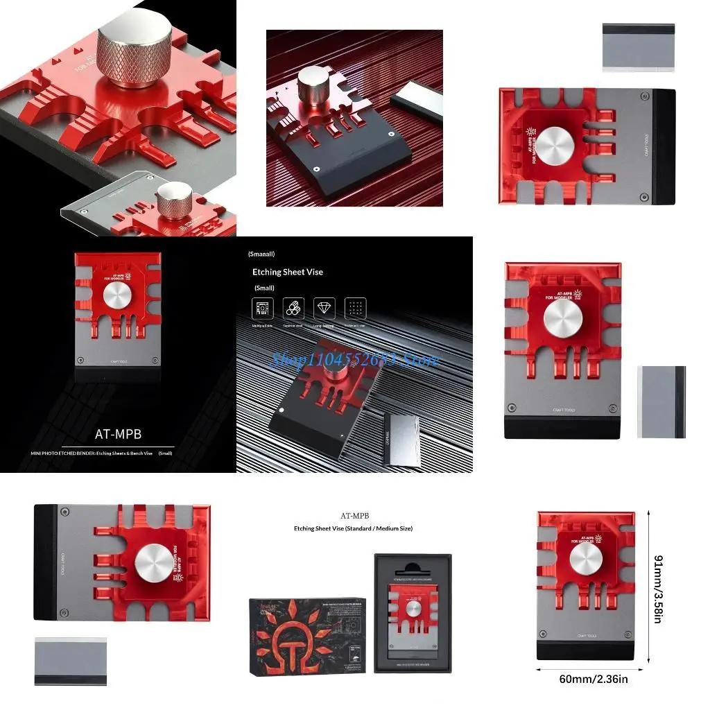 

Y6GD Adjustable Grip Etching Clamp and Bending Plate for Model Fine Part Bending