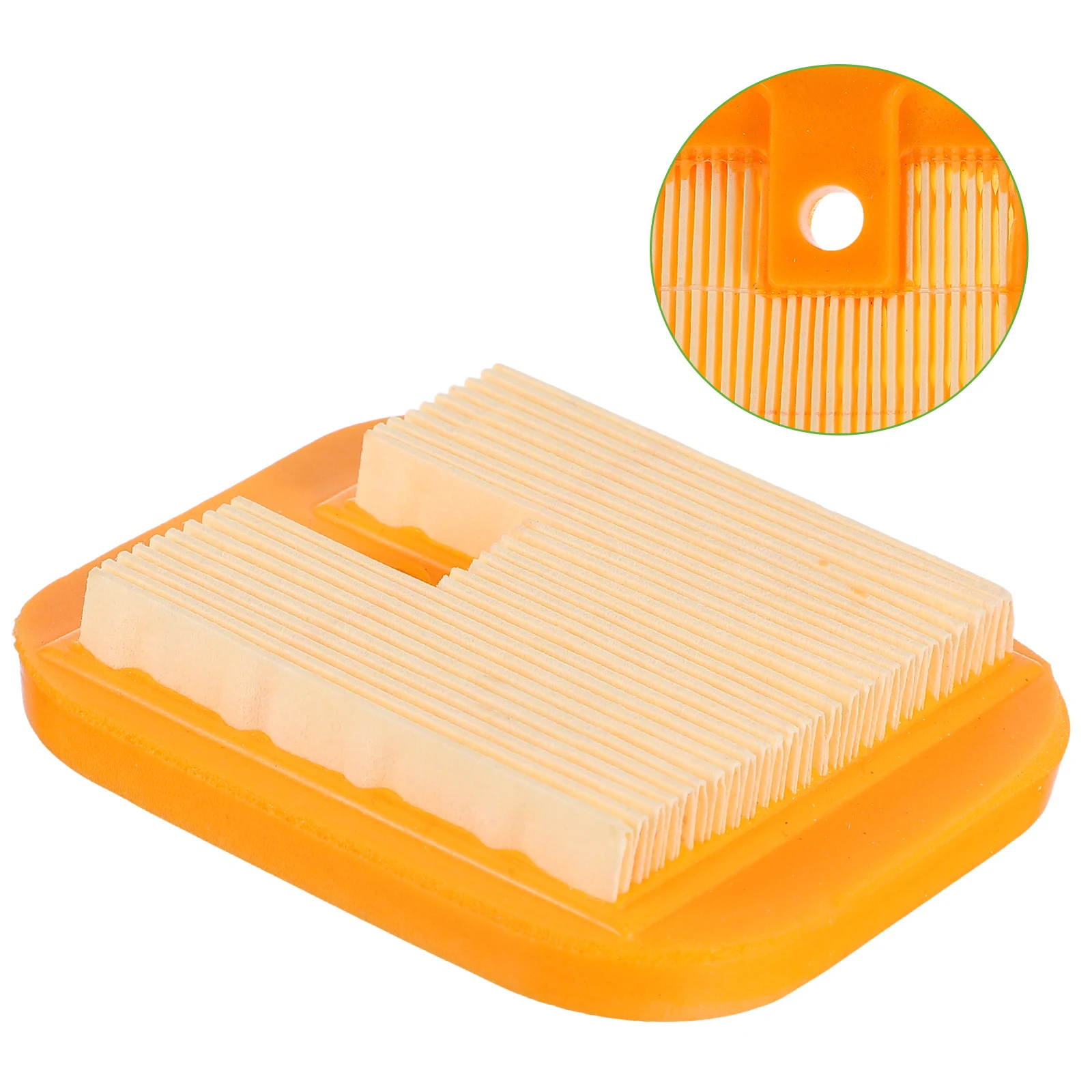 

2pcs Air Filter for Trimmer Mower Engine Filtration Replacement Durable Efficient Lawn Filters Large Area High Sealing