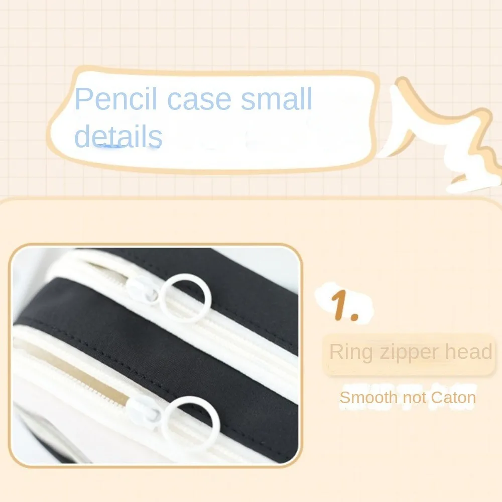 

Милый пенал для девочек с 9 отделениями, большой вместимости, в стиле Kawaii, портативный, с животными, для школы и офиса