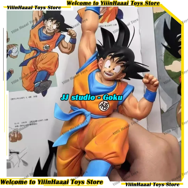 

JJ Studio Dragon Ball Anime Figures Goku Figure Jump Kakarotto Tenkaichi Budokai Figurine Collection Ornament Model Toys Gifts